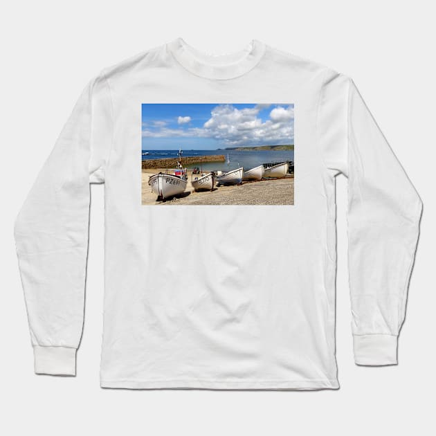 Sennen Cove, Cornwall Long Sleeve T-Shirt by Chris Petty